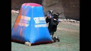 break out to corner. Raza paintball park 2007 B. Woods