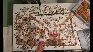 Ravensburger - World of Words jigsaw puzzle time lapse