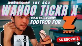 Wahoo Tickr X 2020 Edition | Footpod for Zwift? | What's in the Box?