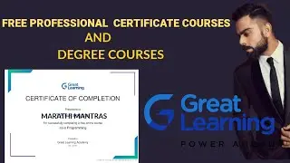 Get FREE Courses Online with Certificate on Great Learning [2023] | free certificate course online |