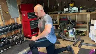 Kurt Weidner using 110 lb tempering roller
