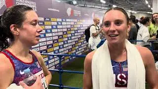 Emily Infeld and Elise Cranny React to 10,000m Final at 2025 Tokyo World Championships