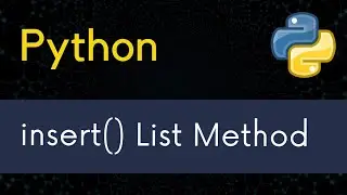 insert() method in Python List