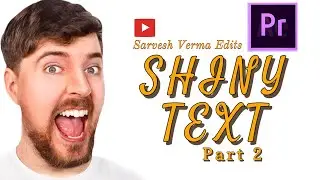 The Expert's Guide to Shiny Text in Premier Pro | Step by step | Easy Tutorial | Beginners