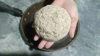 NEW VIDEO🥳🥳Super crunchy gritty smooth sand texture on pan crumbling🥵🤩