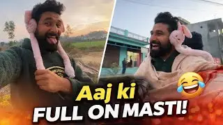 Gaon Ki Sadkon Pe Bunny Cap 😆| Aaj Ki Full On Masti 😂 | Dailylife vlog | PP Bhatt vlogs