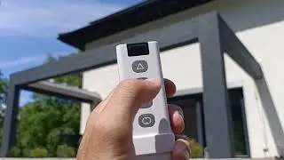 DIY - SlideCanopy - motor, electric system for roman blind, retractable roof awning for pergola