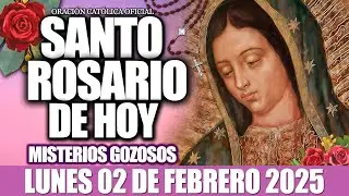 EL SANTO ROSARIO DE HOY LUNES 02 DE FEBRERO DE 2026-MISTERIOS GOZOSOS🙏EL SANTO ROSARIO DE HOY❤️