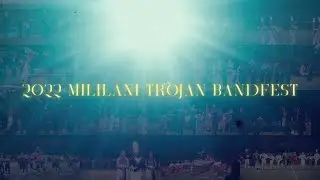 2022 MILILANI TROJAN BANDFEST | Official Video Broadcast | Multi Cams - Interviews - High Cams | 4K