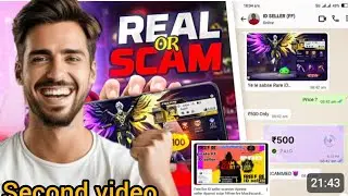 IDFF FREE FIRE MAX (सावधान) alert 🤬 pirate seller id scammer 3000/se 5000 tak ka स्कैन(सेकंड वीडियो)