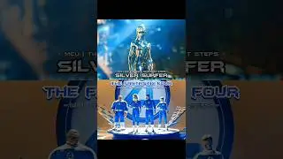 Female Silver Surfer vs The Fantastic Four | #edit #vs #marvel #movie #shorts #fyp #4k #fy #foryou