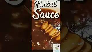 Manong FISH BALL SAUCE / The best and Simpol!#shorts