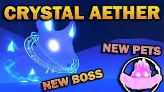 Crystal Aether Update in Pet Swarm Simulator New Boss New Pets New Zone