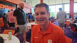 Sr Offensive Assistant & Asst QB Coach John Grass Clemson Media Day