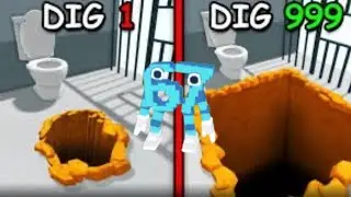 I played dig to escape on Roblox (easy mode)