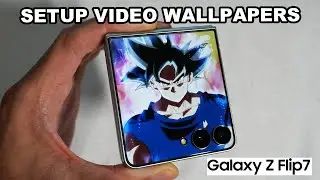How To Setup Video Wallpapers On Your Samsung Galaxy Z Flip 7 Cover Screen