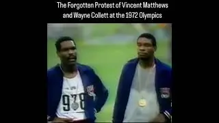 On 1972 at the Munich Olympics,  Vincent Matthews and Wayne Collett won Gold and Silver e 400m dash.