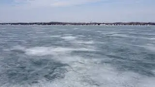 Gorgeous frozen Wamplers Lake exploration