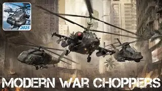 Modern War Choppers: Shooter - Gameplay (Android)