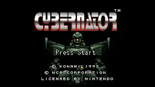 Cybernator (SNES) - How to get and UPGRADE the Napalm Launcher