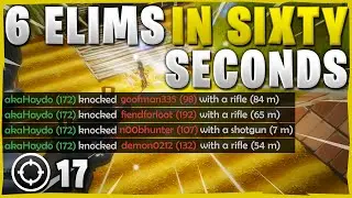 6 ELIMS in 60 Seconds...High Kill Solo Squads - Throwback Season 2 Gameplay