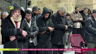 Gazans Perform First Ramadan Prayers Amid War And Hardship