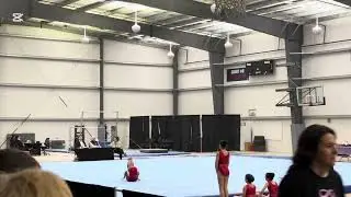 Sariyah&rsquo;s first gymnastics competition! 