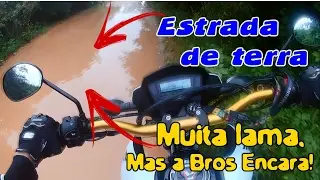 BROS 160 TESTA NA ESTRADA E TERRA - BROS 160 OFF ROAD - EKEN H9