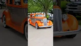 1937 Packard 120 Restomod Touring Sedan Drive By Engine Sound Easy Rodders Car Show 2024