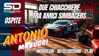 DUE CHIACCHIERE LIVE TRA AMICI - OSPITE ANTONIO MASUCCI! - LIVE!