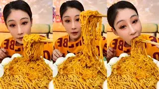 Spicy Eating Mukbang Chinese Food Noodles, Eggs🌶️ (chewy sounds) ASMR Chinese Foods 吃播 吃 Mukbang