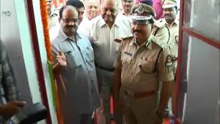 Commissioner of Police,Hyd inaugurated the CCTV project Apollo,Jubilee Hills visuals