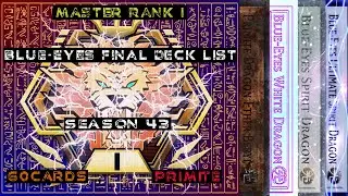 Blue-Eyes | Master Duel | MASTER Tier Rank 1 | 60c Deck | Final Deck Version | Season 43