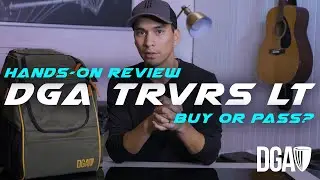 DGA TRVRS LT | Pros & Cons | Disc Golf Bag | Review Video