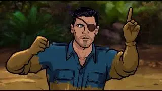 Archer: Danger Island (2018) Monkeys & Quicksand