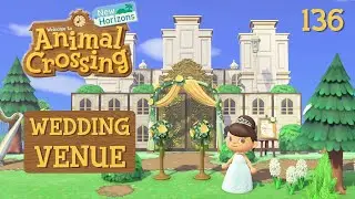 WEDDING VENUE | ACNH Speed Build | Animal Crossing: New Horizons Gameplay - 136