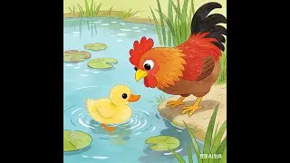 Children's Bedtime Story - The Story of the Chicken and the Duck