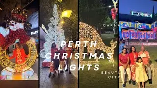 Exploring Perth Christmas Lights