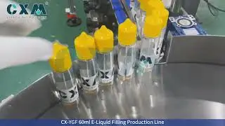 Automated Filling Line for Nicotine and Vape Products