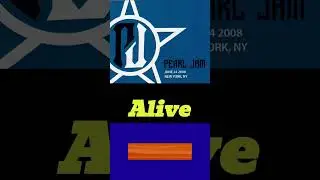 Pearl Jam Alive June 24, 2008 New York City #msg Madison Square Garden #rock #pearljam #live #music