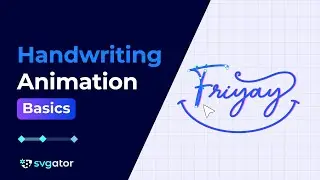 Easy Handwriting Animation For Beginners | Self-Writing Text