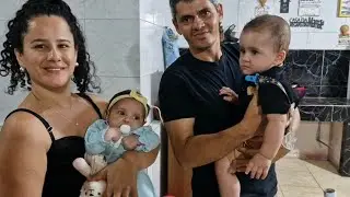 RAVI E ALLANA NO ANIVERSÁRIO DE ISADORA