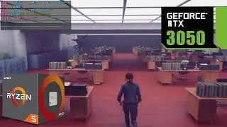 Control : ON RTX 3050 + Ryzen 5 5600X | High Graphics + Ray Tracing