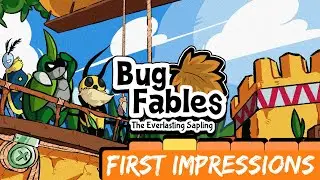 Bug Fables: The Everlasting Sapling - First Impressions (Moonsprout Games, Nintendo Switch 2020)