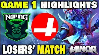 NOPING ESPORTS VS CR4ZY Game 1 Highlights SLI Minor Season 3 Group Stage