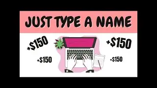 Earn 150$ By Typing Names Easily Make Money Online in 2023 #makemoneyonline