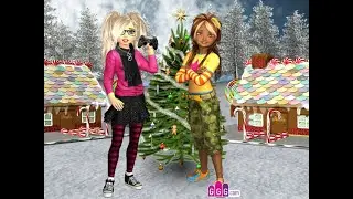 Staje się ikoną świąt w Avie Christmas Style