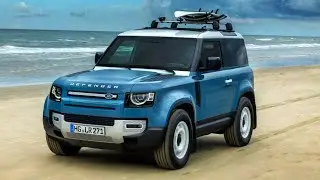 Представлен Land Rover Defender 90 Marine Blue Edition 2024 года