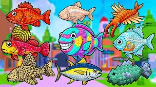 Как найти ВСЕ 35 НОВЫХ РЫБ в игре Find the Fish 🐟 Roblox