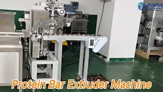 Horizontal Small Protein Bar Extruder Machine PLC Program For Factory